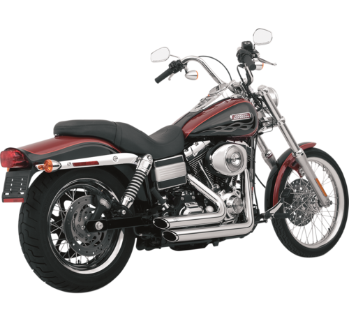 Vance & Hines Shortshots Staggered Système d'échappement Compatible avec :> 06-11 Dyna