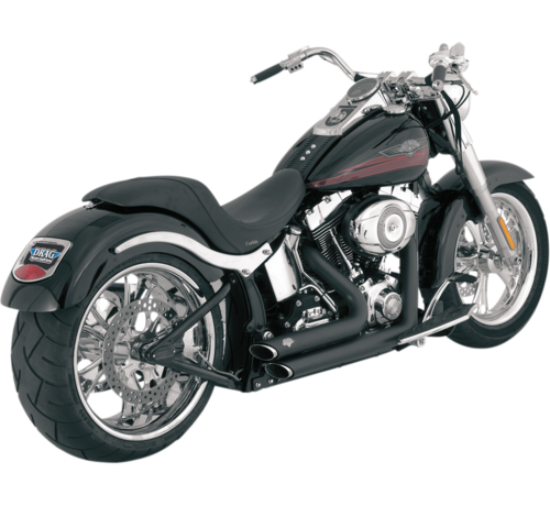 Vance & Hines Shortshots Staggered uitlaatsysteem Past op:> 86-11 Softail