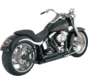 Shortshots Staggered Exhaust System Fits:> 86-11 Softail