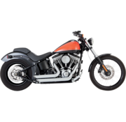 Vance & Hines Shortshots Staggered Exhaust System Fits:> 12-17 Softail