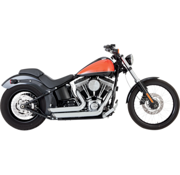 Vance & Hines Shortshots Staggered Exhaust System Fits:> 12-17 Softail