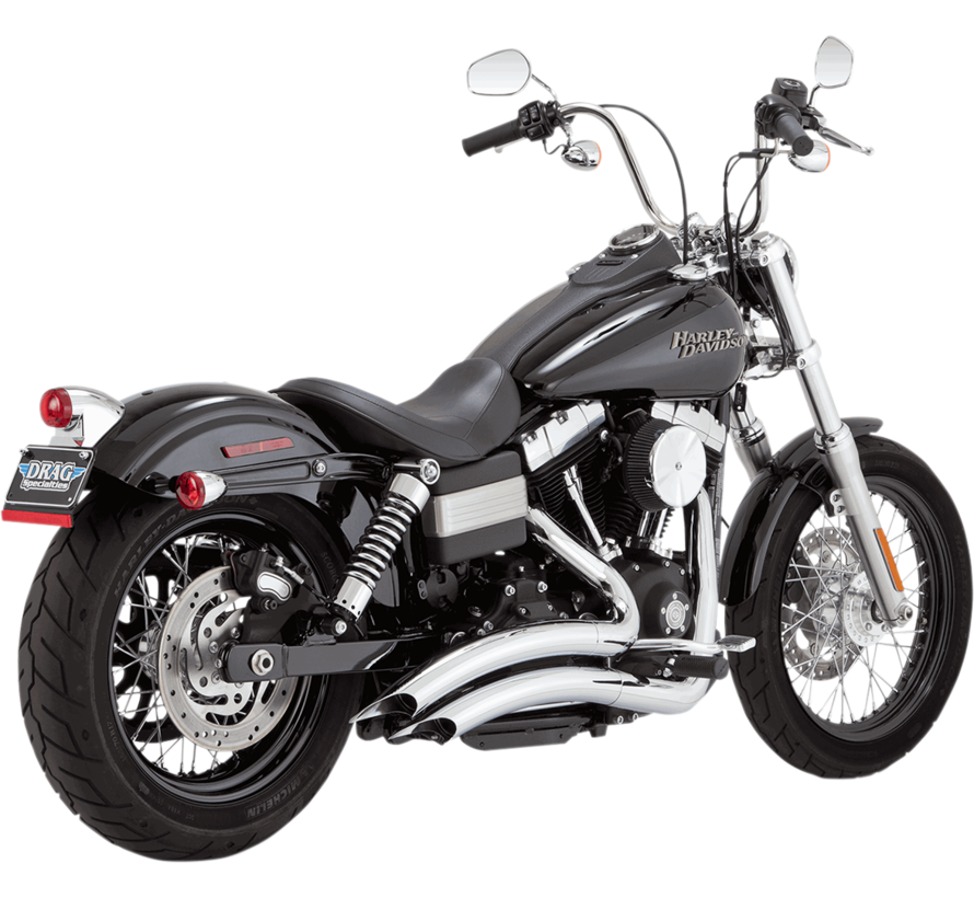 Big Radius 2:2 Exhaust System Fits: > 06-17 Dyna