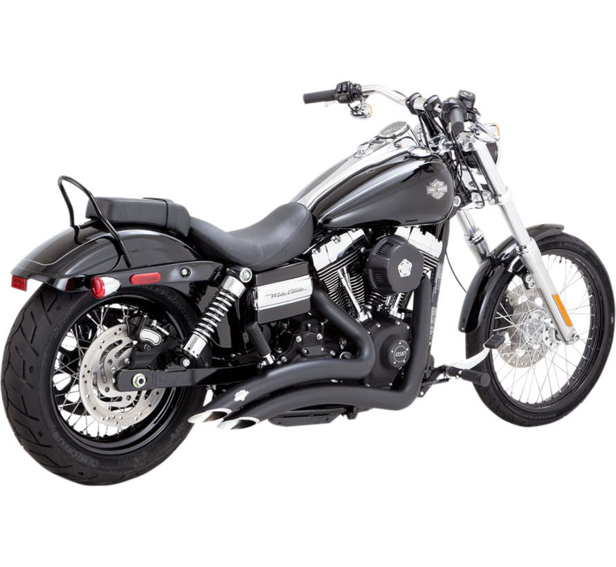 Big Radius 2:2 Exhaust System Fits: > 06-17 Dyna