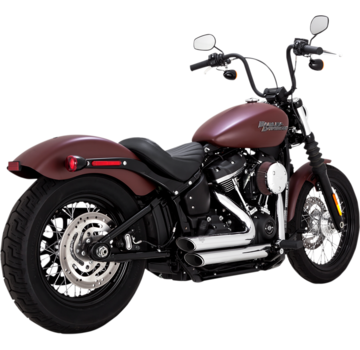 Vance & Hines uitlaat Shortshots Gespreid uitlaatsysteem Past op: > 18-22 Softail