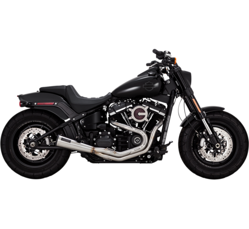 Vance & Hines 2:1 Upsweep Exhaust System Fits: > Softail: 18-22