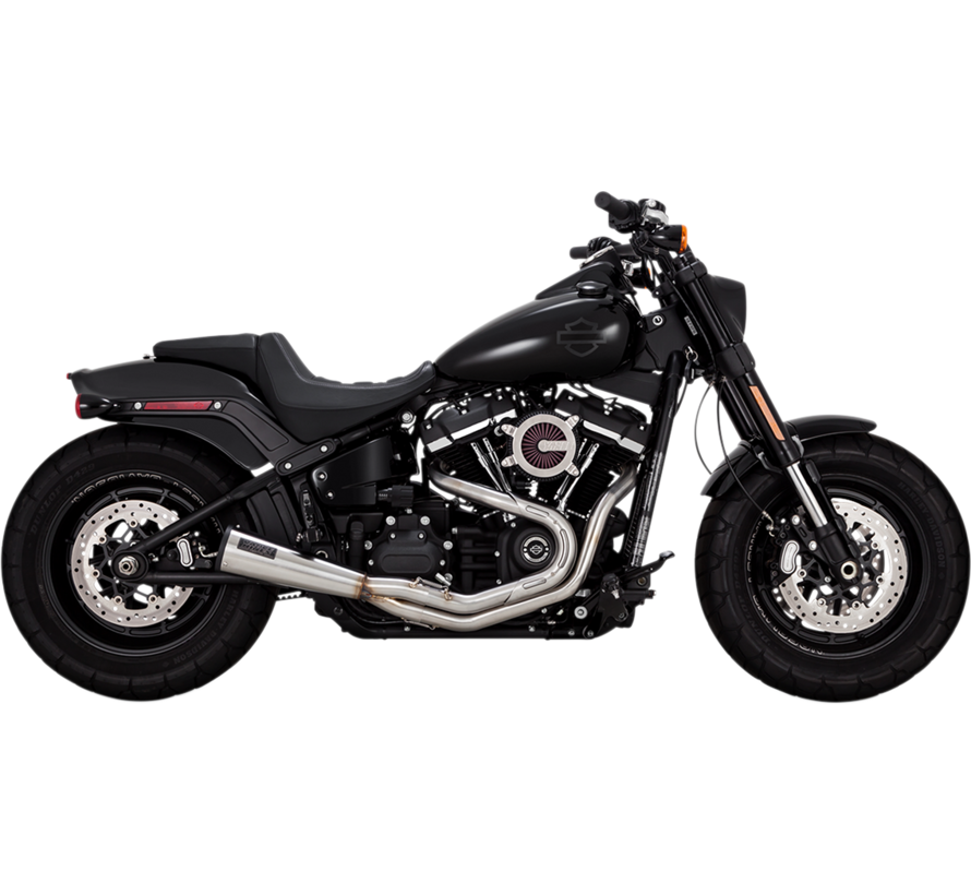 Sistema de escape de barrido ascendente 2:1 Compatible con: > Softail: 18-22