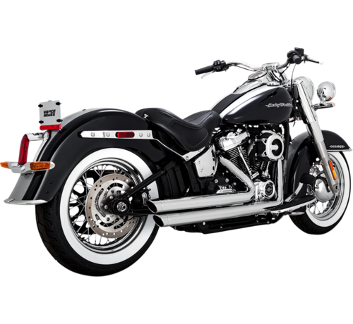 Vance & Hines Big Shots Staggered Exhaust Fits: > 18-22 Softail