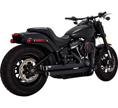 Vance & Hines Système d'échappement 2 en 2 décalé Big Shots Pour :> 18-22 Softail