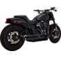 Big Shots Staggered Système d'échappement 2 en 2 Compatible avec :> 86-17 Softail