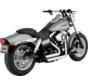 Short Shot Staggered Exhaust System Fits:> 06-11 Dyna
