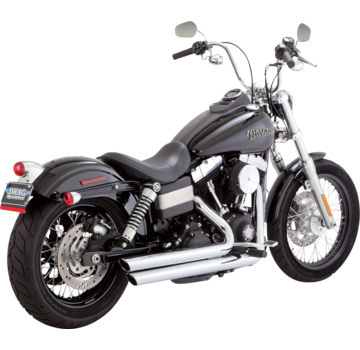 Vance & Hines Système d'échappement échelonné Big Shots Compatible avec :> 06-17 Dyna