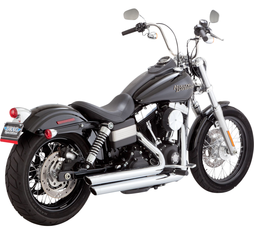 Big Shots Staggered Exhaust System Fits:> 06-17 Dyna