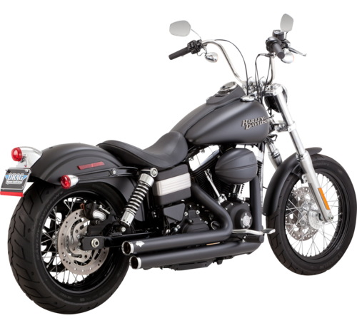 Vance & Hines Big Shots Staggered uitlaatsysteem Past op:> 06-17 Dyna