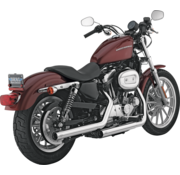 Vance & Hines El silenciador sin cordones Straightshots se adapta a:> 04-13 XL Sportster