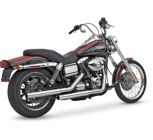 Vance & Hines Straightshots Slip-On Muffler Fits:> 91-17 Dyna