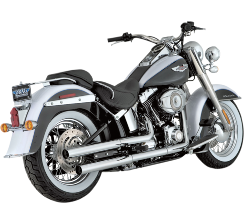 Vance & Hines Straightshots instapdemper Past op:> 07-17 FLSTN Softail