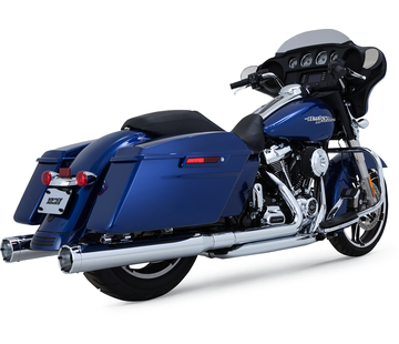 Vance & Hines Monster Round Slip-On Muffler Past op:> 17-22 Touring