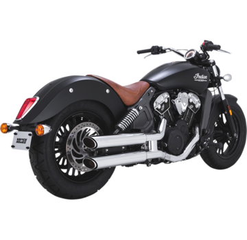 Vance & Hines Twin Slash 3" Slip-Ons Compatible avec :> 15-21 Scout