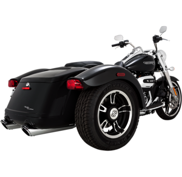 Vance & Hines Silenciadores deslizantes Twin Slash Se adapta a:> 17-21 FLRT