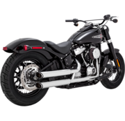 Vance & Hines Silenciador deslizante Twin Slash de 3" Para:>18-22 Softail