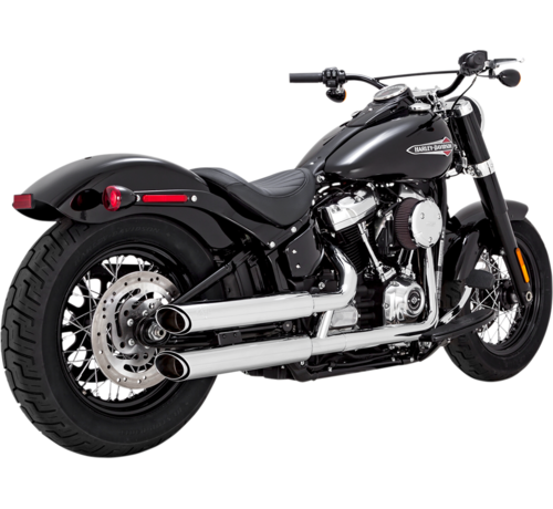 Vance & Hines Twin Slash 3" Slip-On-demper Geschikt voor:> 18-22 Softail