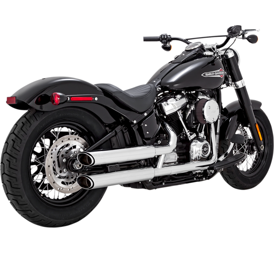 Silencieux à enfiler Twin Slash 3" Pour :> 18-22 Softail