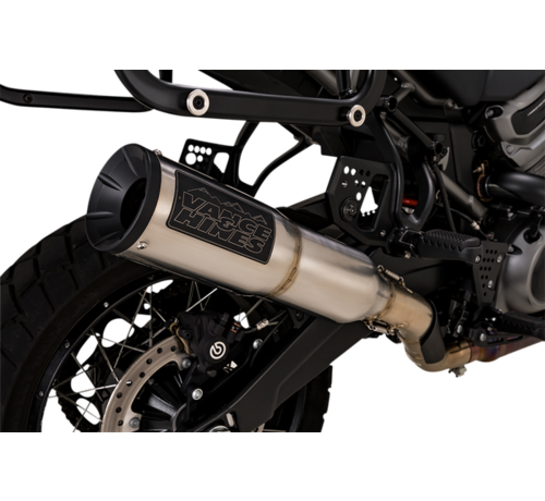 Vance & Hines Adventure Hi-Output 450 Slip-On Muffler Fits: > 21-22 H-D 1250 Pan America