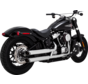 Silenciadores deslizables Twin Slash de 3" Se adapta a:> 18-22 Softail