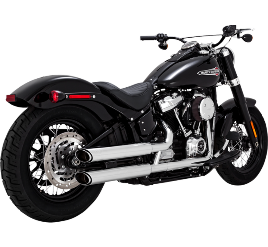 3" Twin Slash Slip-On Schalldämpfer Passend für: > 18-22 Softail