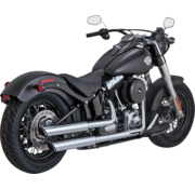 Vance & Hines 3" Twin Slash slip-on dempers Past op: > 07-17 De Luxe, Slim, Crossbones