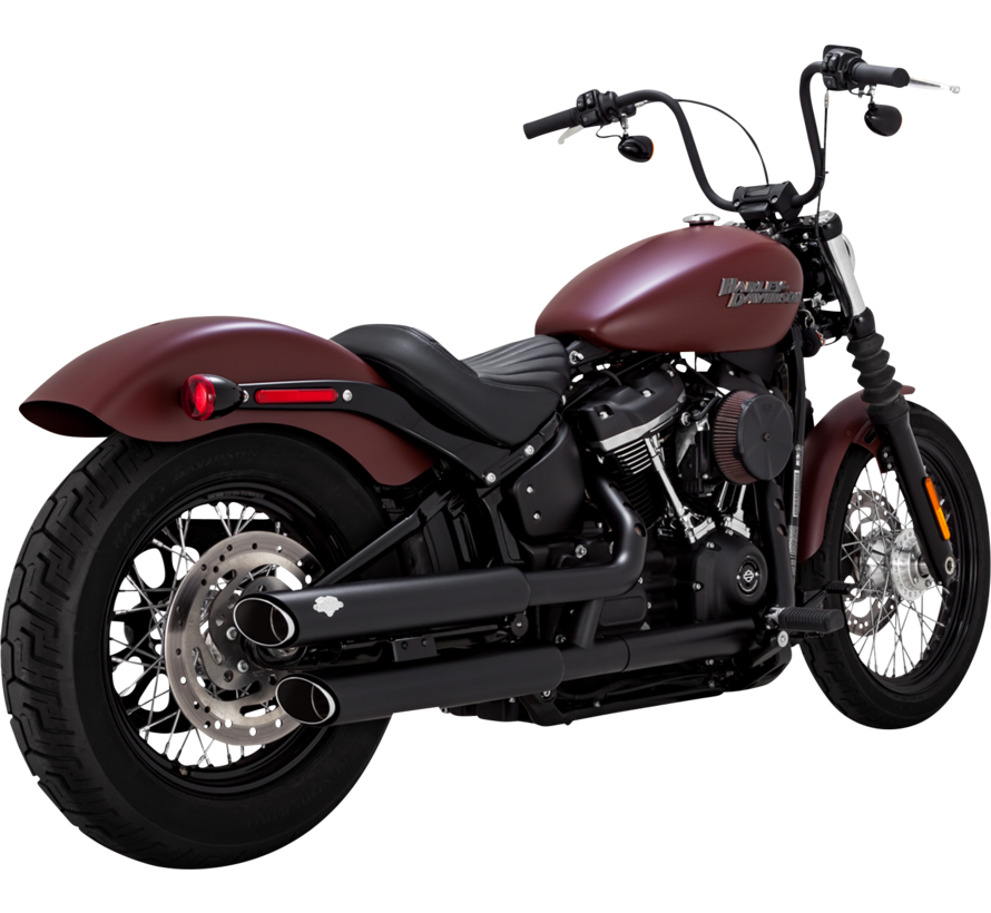 Silencieux à enfiler Twin Slash de 7 6 cm pour :> 18-22 Softail