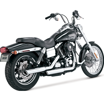 Vance & Hines 3 "Twin Slash slip-on dempers Past op:> 91-05 Dyna