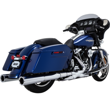 Vance & Hines Tubos de dirección Power Duals Compatible con:> Touring 2017 en adelante