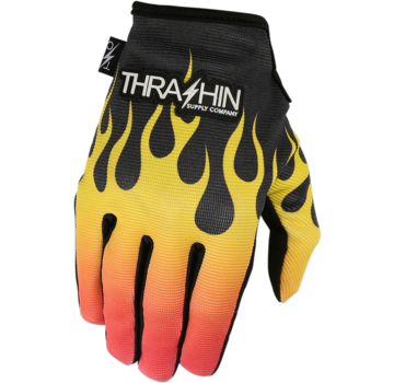 Thrashin supply co. Stealth Handschoenen vlam