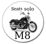 Sièges M8 Softail solo (2018-2022)