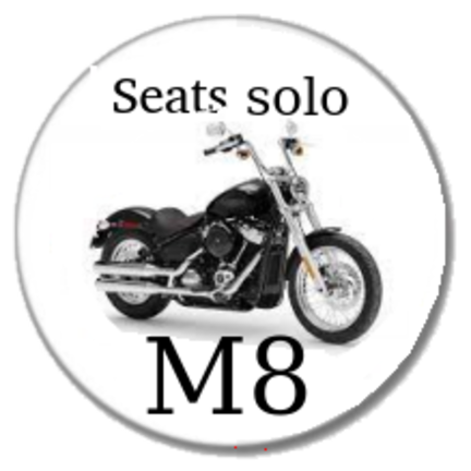 Milwaukee Acht M8 Softail Sitze Solo (2018-2022)