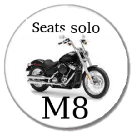 Milwaukee ocho asientos M8 Softail solo (2018-2022)