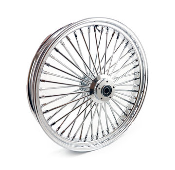 TC-Choppers Radial 48 fat spoke front wheel 3.50 x 23 Dual Flange Fit:> Custom motorcycles