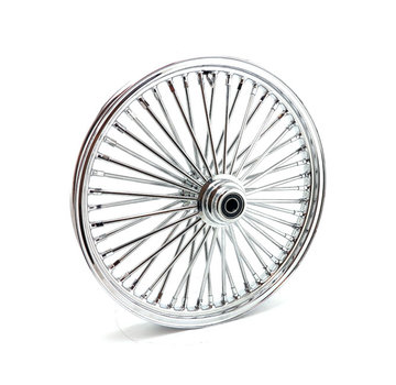 TC-Choppers 48 fat spoke front wheel 2.15 x 21 Single Flange  Fit:> Custom motorcycles