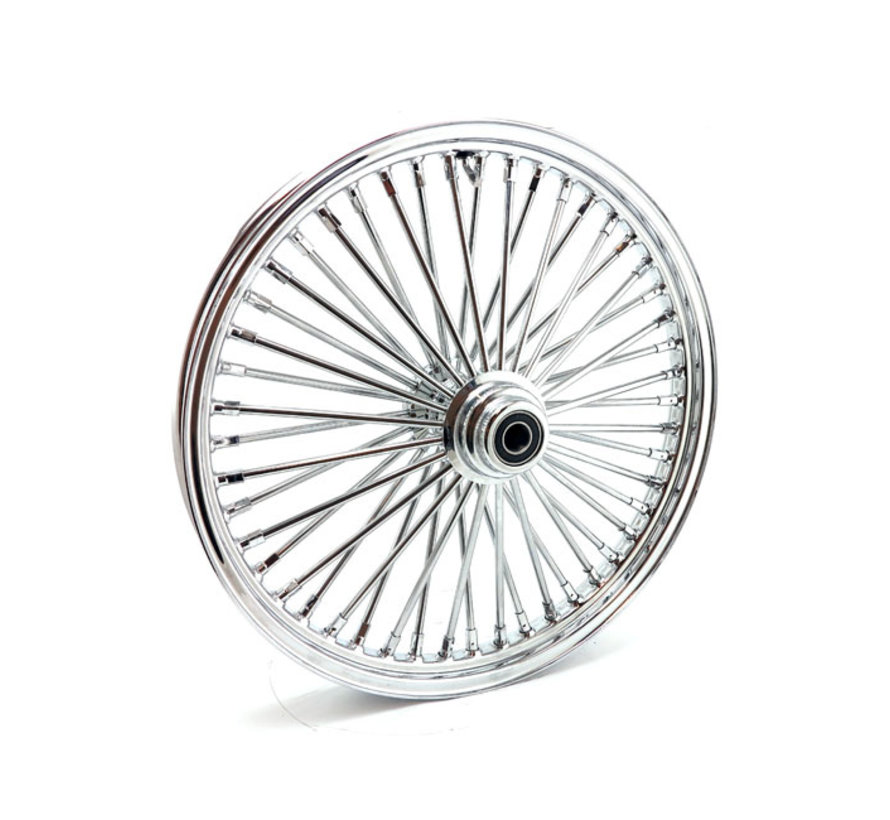 Roue avant à 48 gros rayons 2,15 x 21 Single Flange Fit :> Motos personnalisées