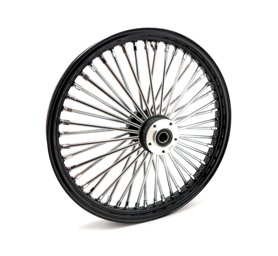 48 fat spoke front wheel 2.15 x 21 Dual Flange  Fit:> Custom motorcycles