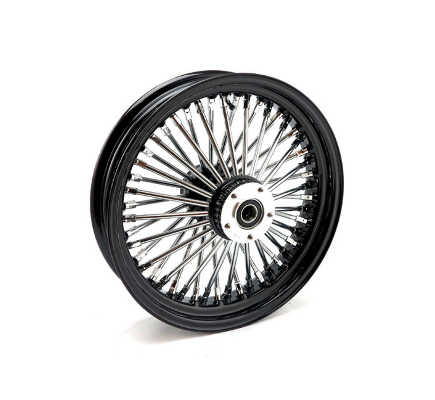 48 fat spoke rear wheel 3.50 x 16 Fit:> Custom motorcycles