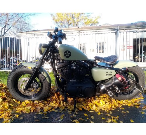 Harley Davidson sportster XL1200X legergroen bouwjaar 2015