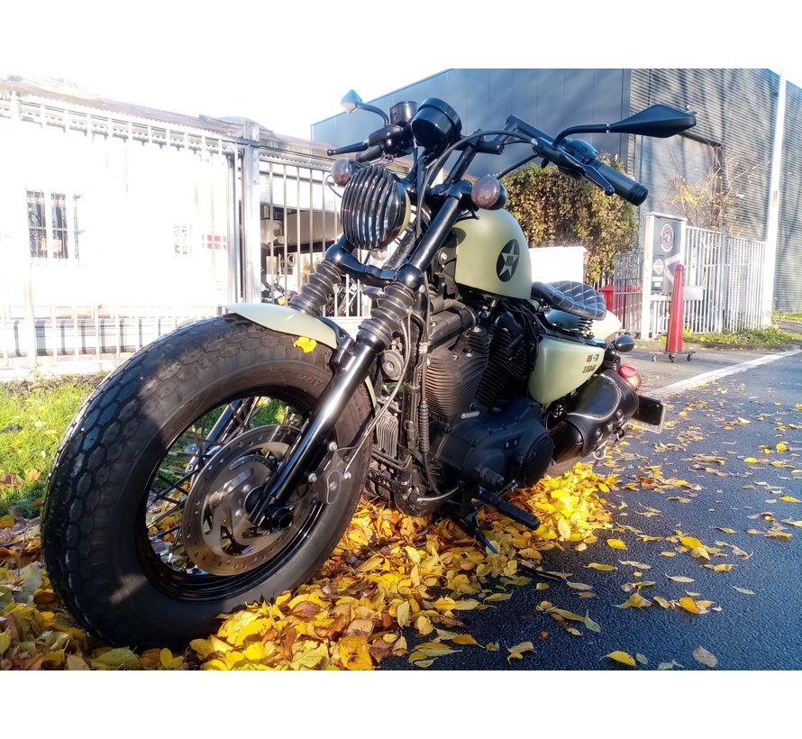 sportster XL1200X legergroen bouwjaar 2015