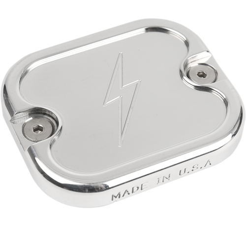 Thrashin supply co. Master Cylinder Cover Fits:> 96-04 Touring, 96-05 Softail, 96-05 Dyna, 96-05 XL Sportster