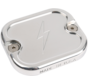 Master Cylinder Cover front  Fits:> 05-07 Touring, 06-17 Softail/Dyna