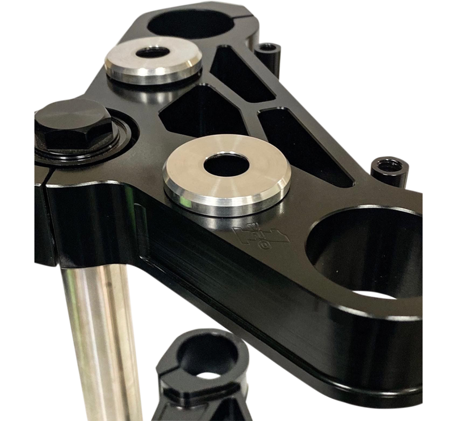 Riser Bushing Kit Raw, Aluminum Taco Motos Amsterdam