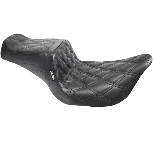 Le Pera TailWhip 2-up seat Double Diamond  Fits: > 18-22 FXLR/ FXLRS/ FXLRST/ FLSB