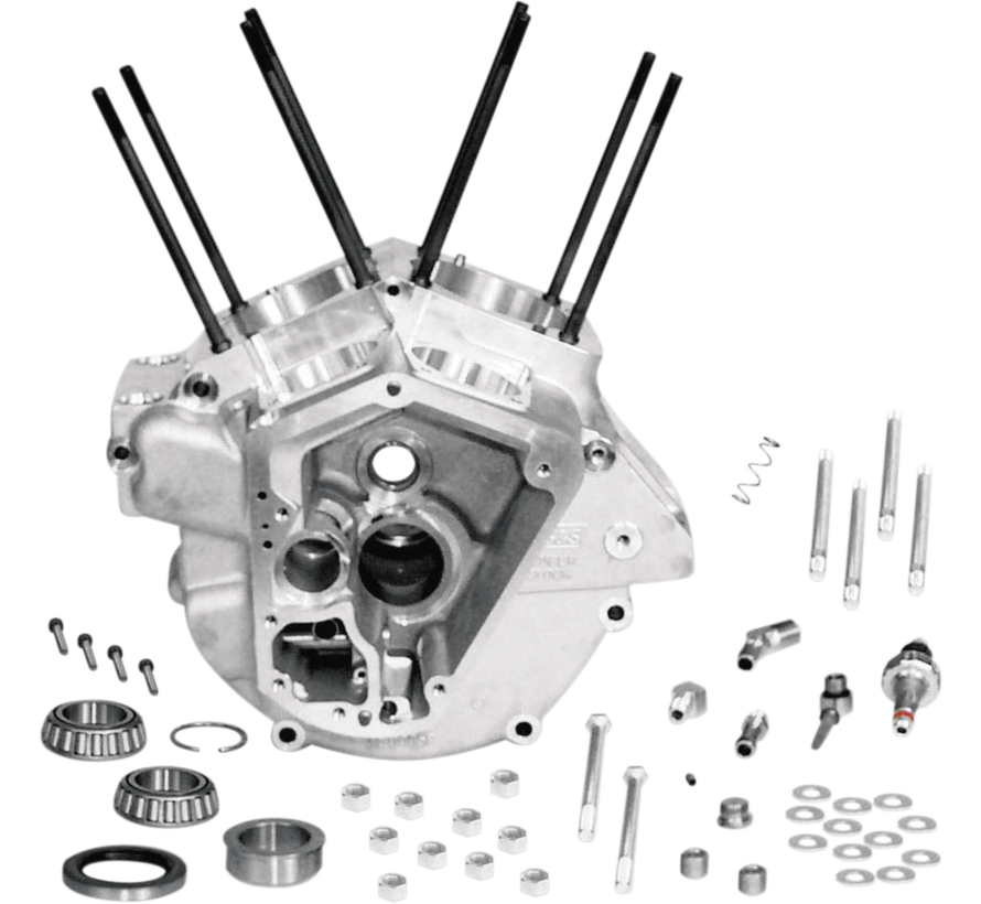 Super Stock™ Motorgehäuse Passend für: > 84-91 Bigtwin