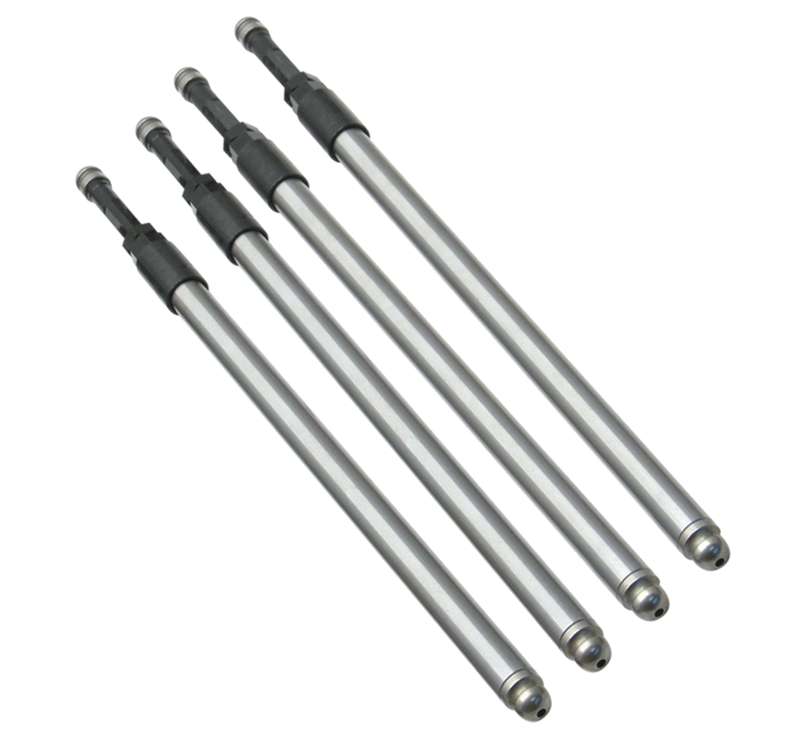 Quickee adjustable pushrods Fits:>  84-99 Evolution Big Twin